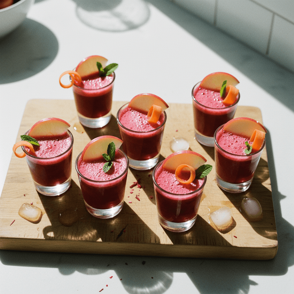 Homemade ABC Beet Shots