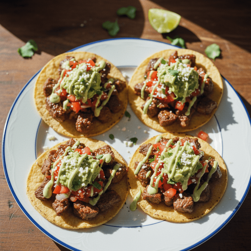 Steak Tostadas