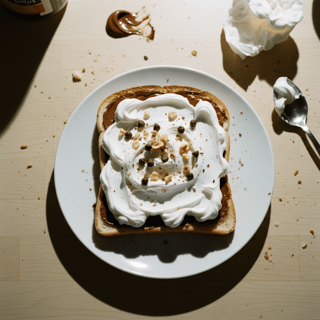 Nutella and Marshmallow Fluff Toast