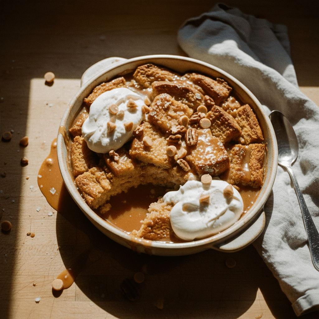 Butterscotch Bread Pudding