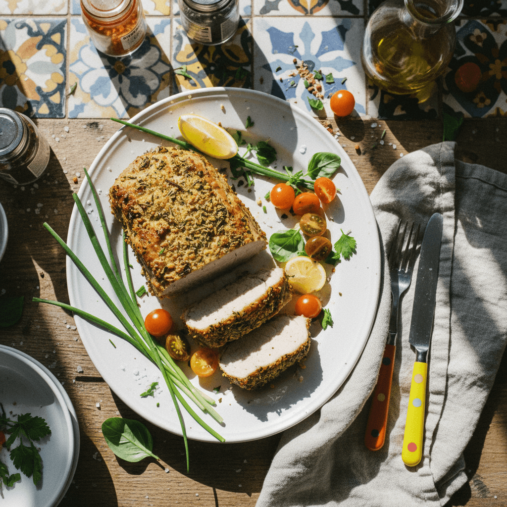 Herb-Crusted Pork Tenderloin