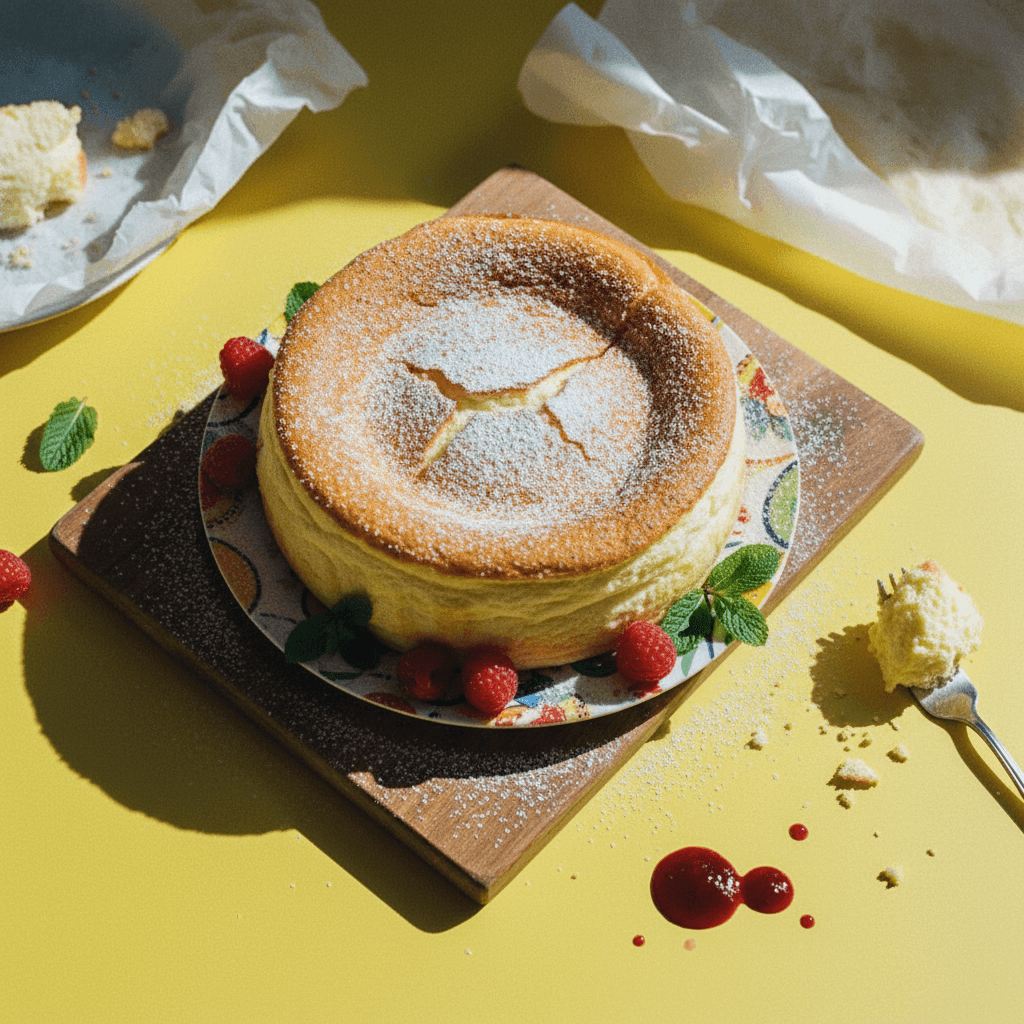 Cheesecake de Algodón Japonés (Cotton Cheesecake)