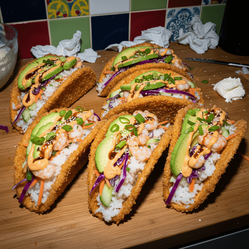 Viral Sushi Taco Recipe