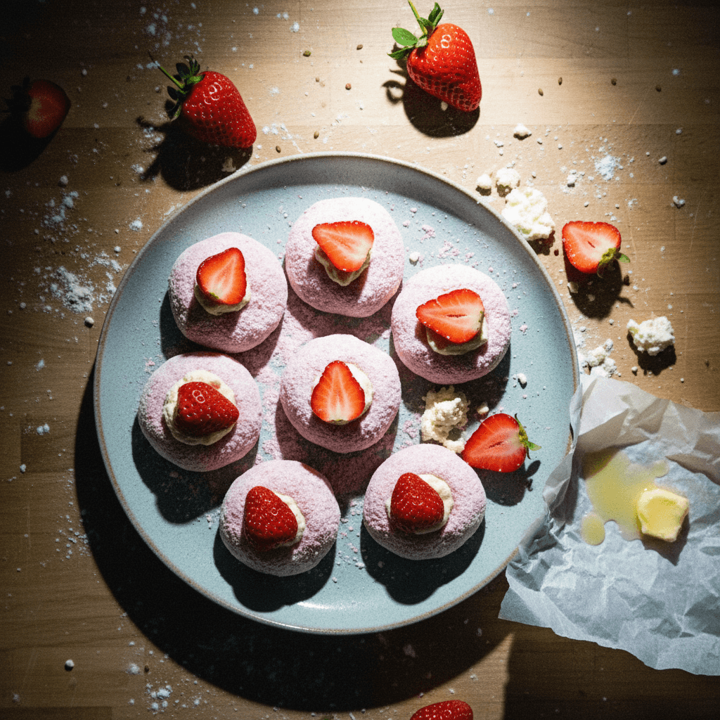 Strawberry Cheese Mochi