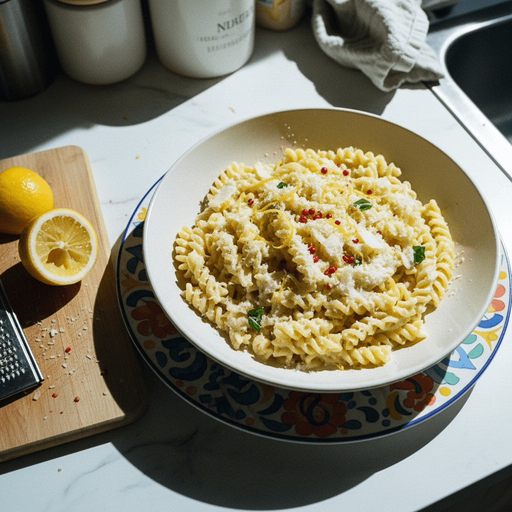 Lemon Ricotta Pasta
