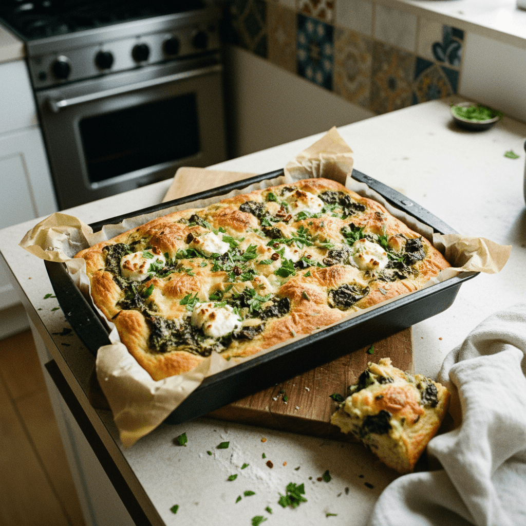 Spinach Artichoke Focaccia