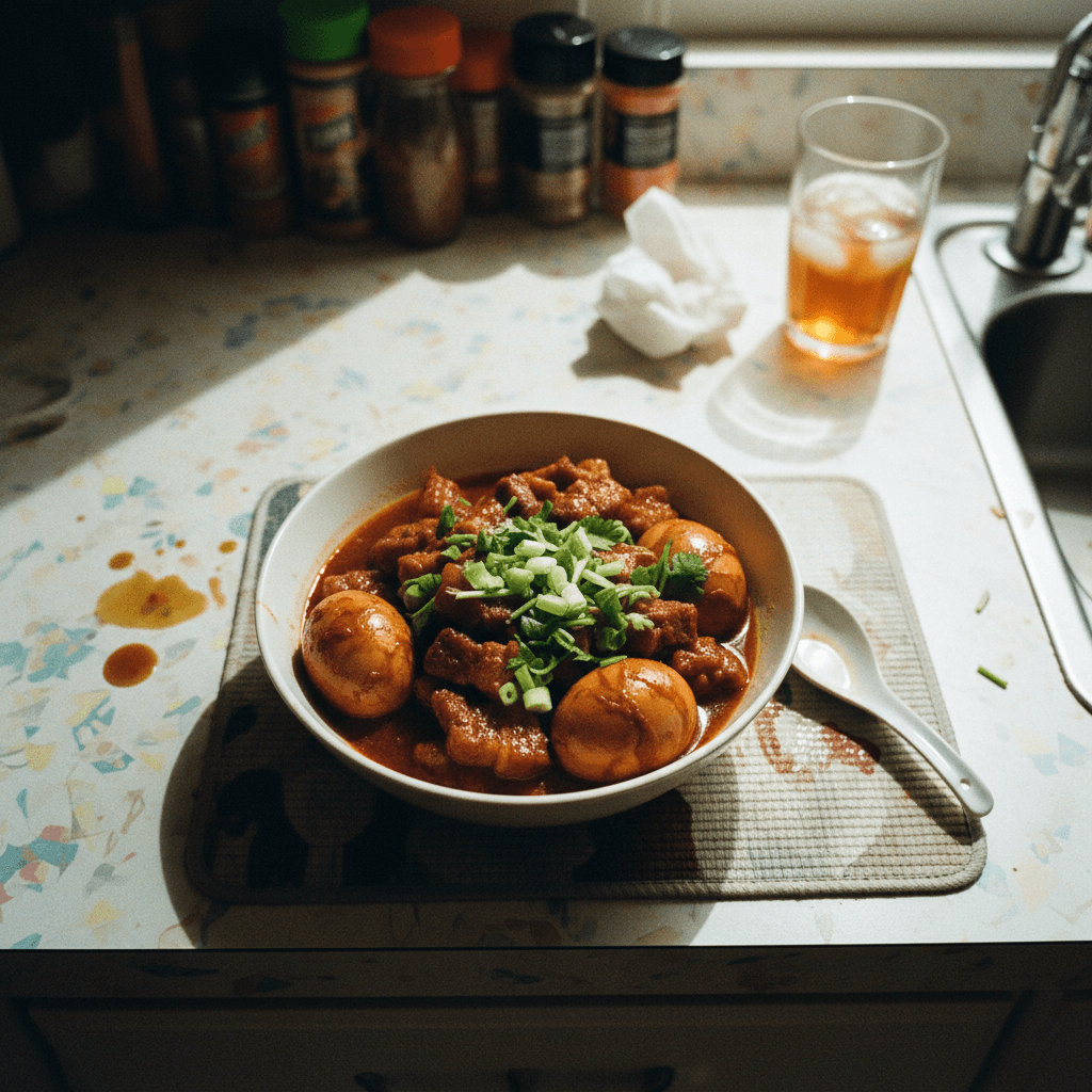 Thit Kho (Vietnamese Braised Pork and Eggs)