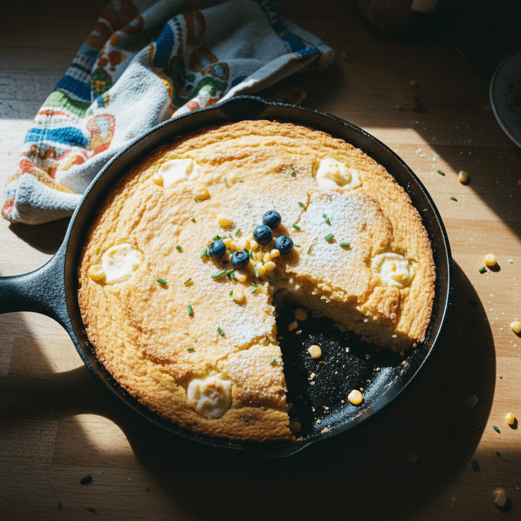 Cream Cheese Cornbread