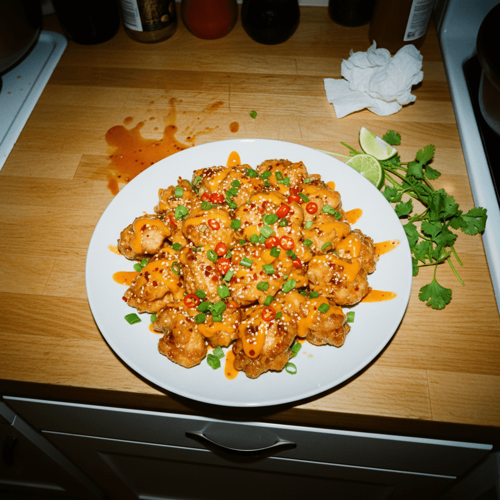 Spicy Honey Chicken