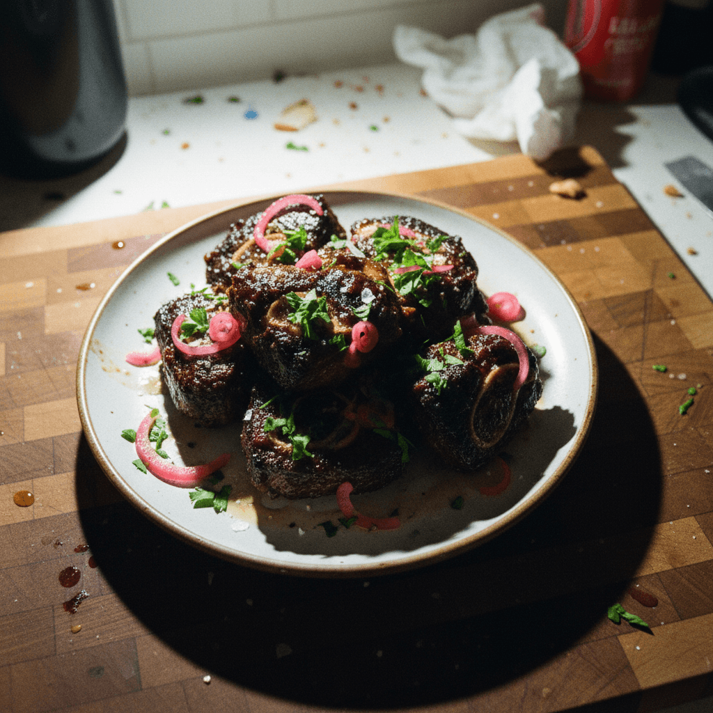 Smoked Confit Beef Cheeks