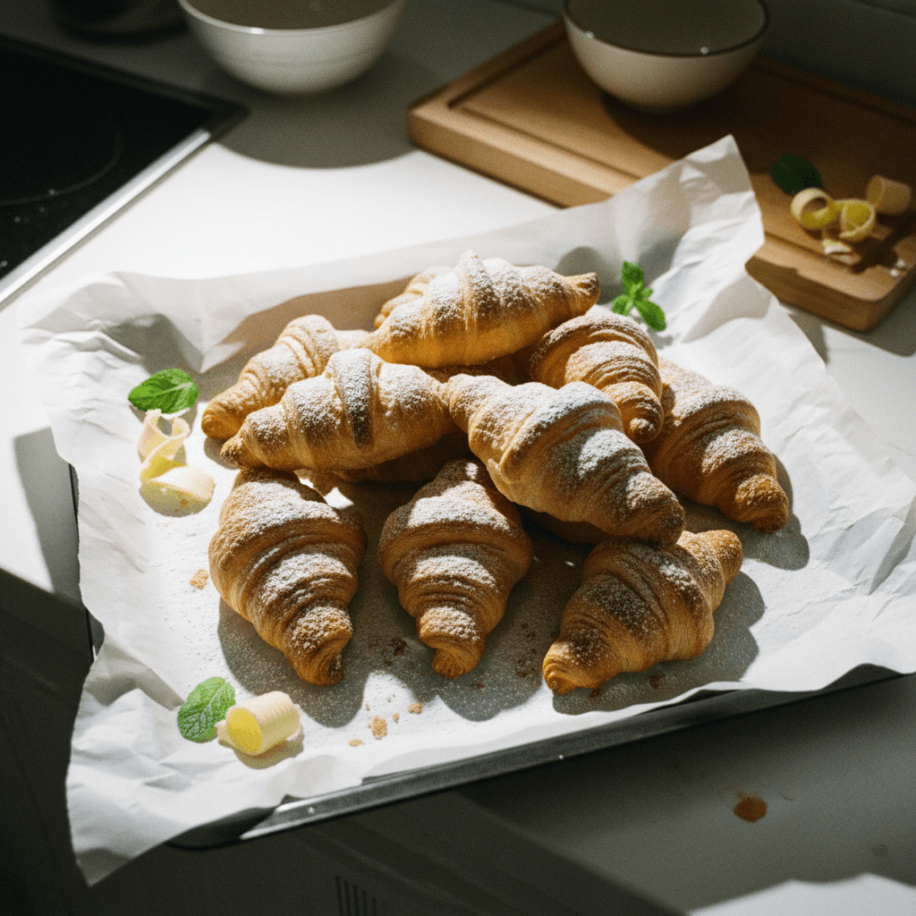 Warm Butter Croissants