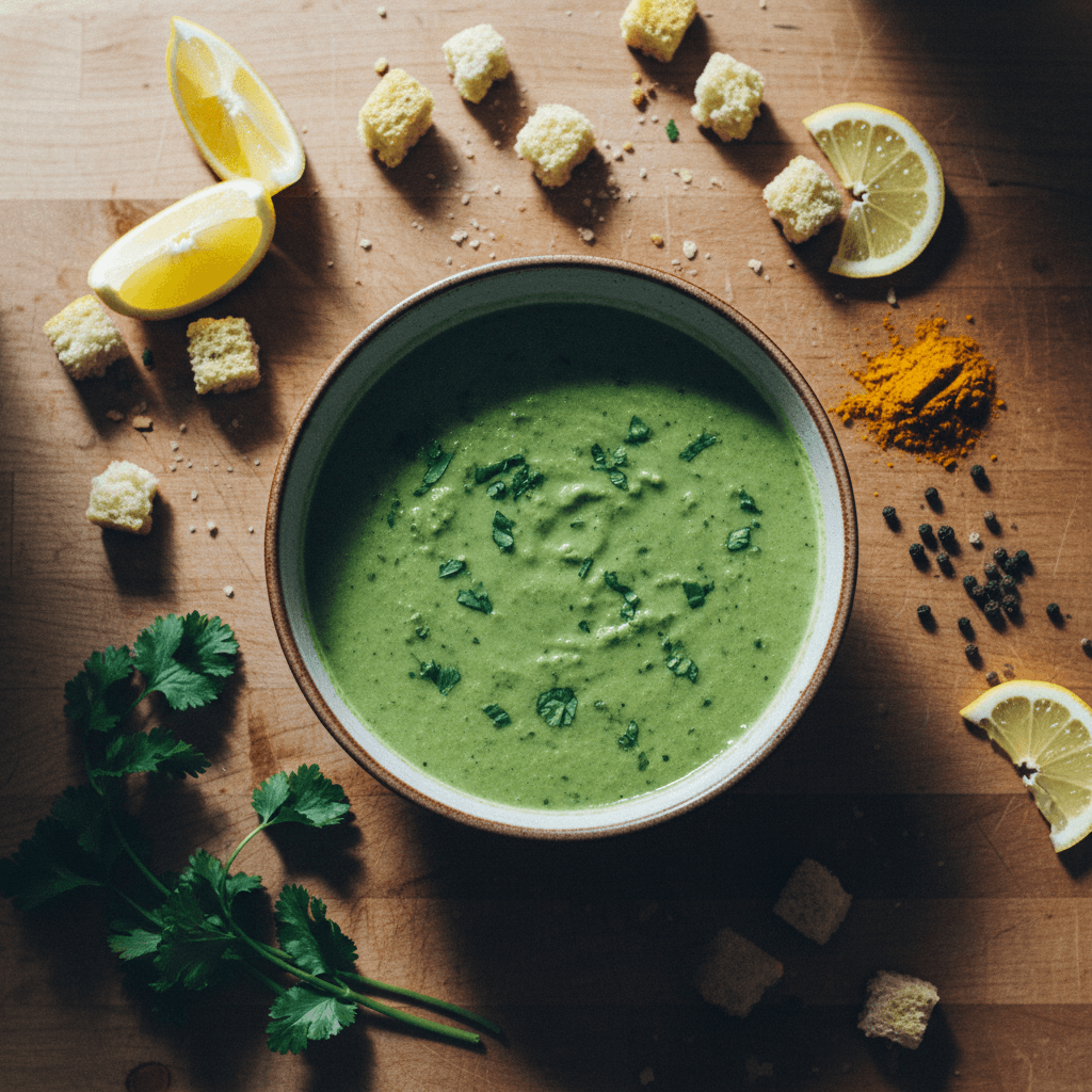 4-Ingredient Pea Soup