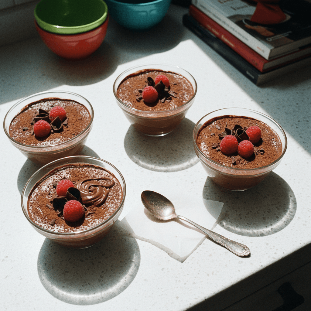 Creamy Chocolate Mousse (Tofu-Based)