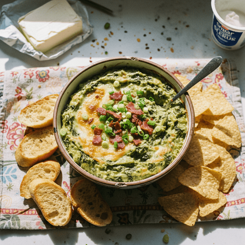 Smoked Collard Green Dip