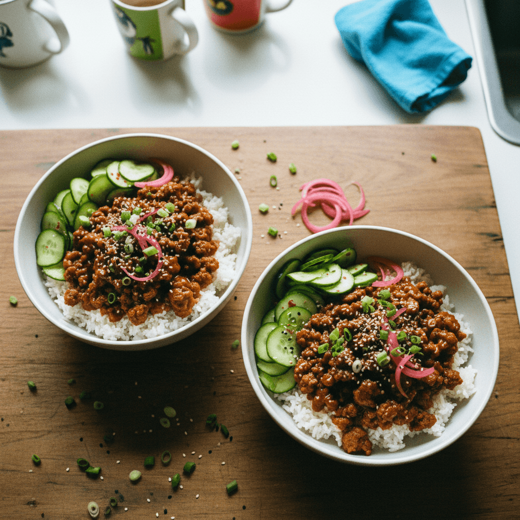 Korean Beef Bowls