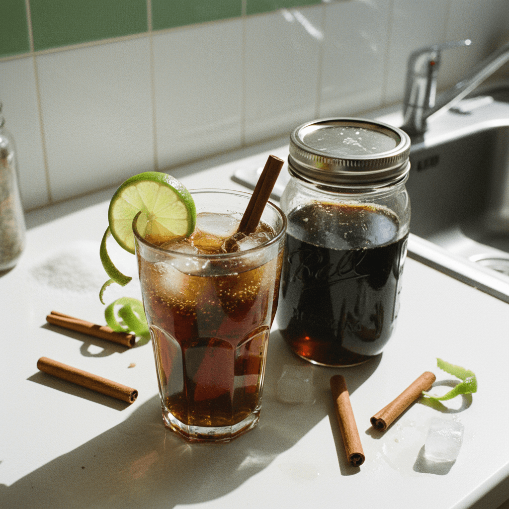 Homemade Coca-Cola (or Homemade Cola Syrup)