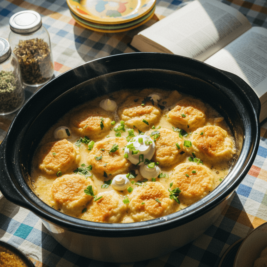 Crock Pot Chicken and Dumplings