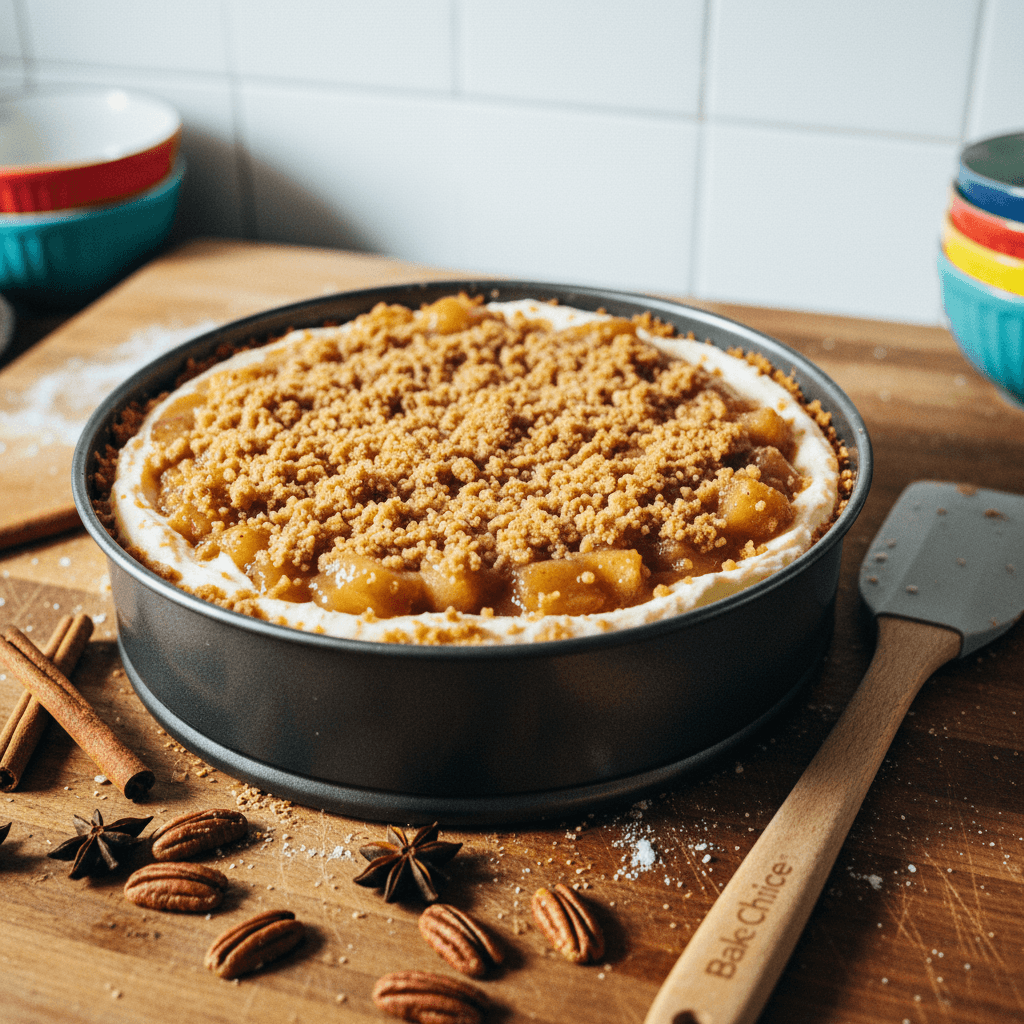 Apple Pie Cheesecake