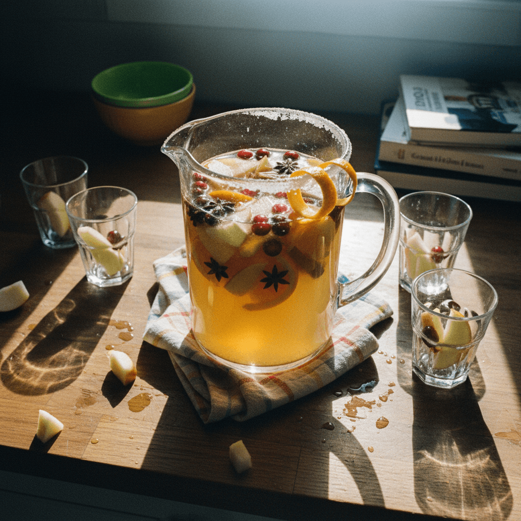 Spiced Apple Cider Sangria