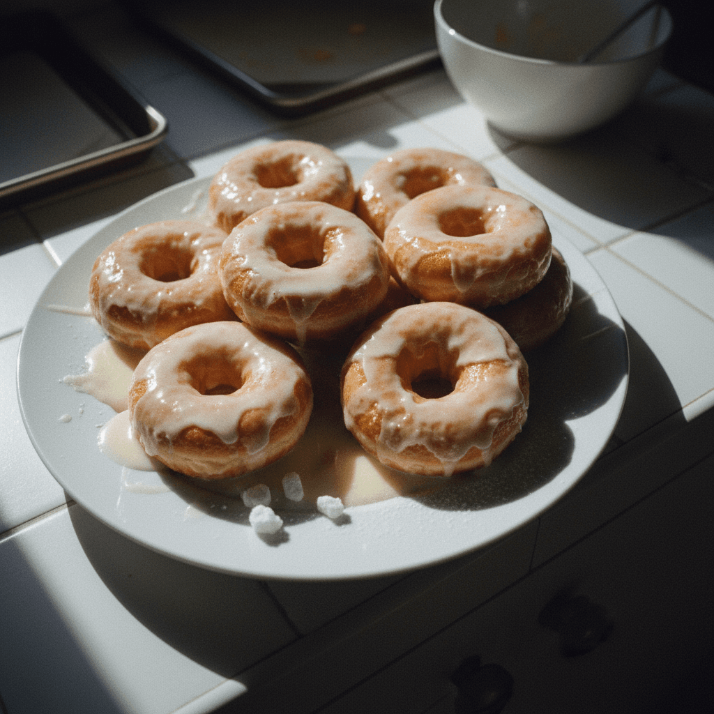 Homemade Glazed Donuts
