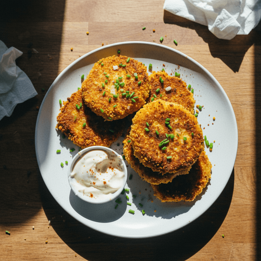 Crispy Onion Patties