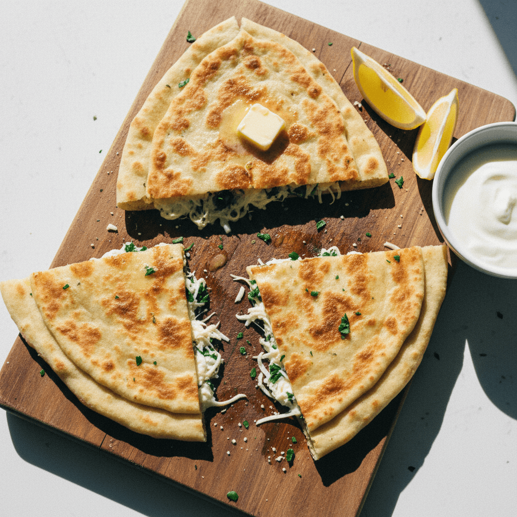 Gözleme (Turkish Stuffed Flatbread)