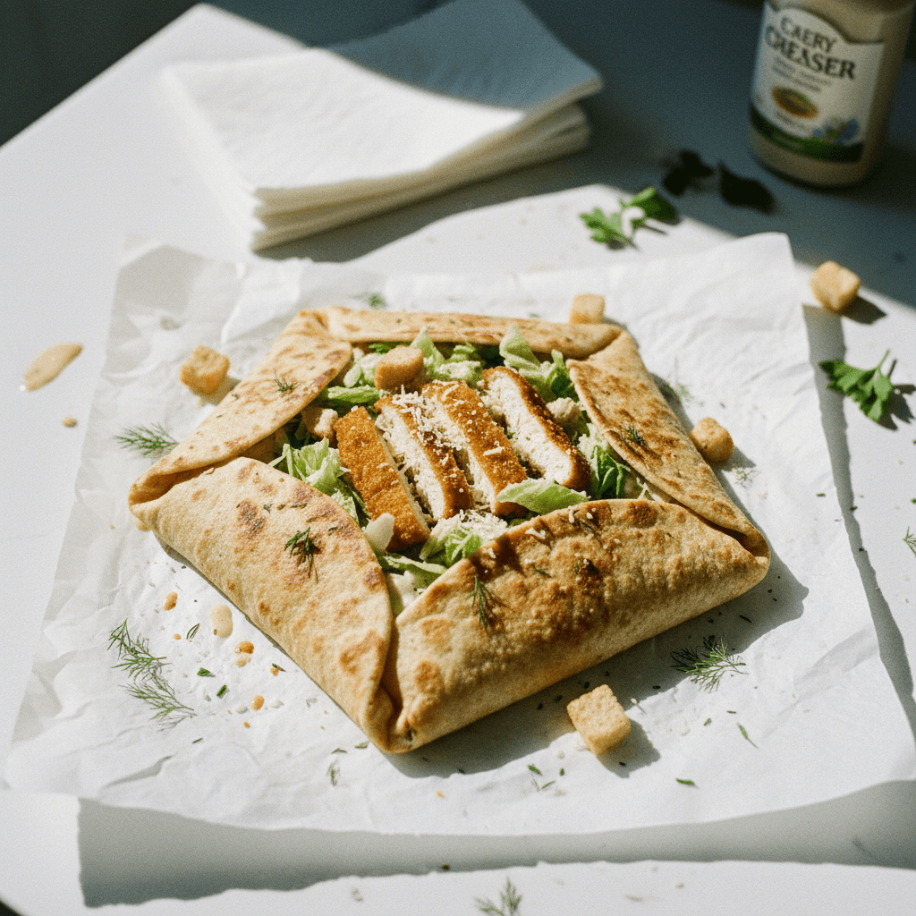 Crispy Chicken Caesar Crunchwrap