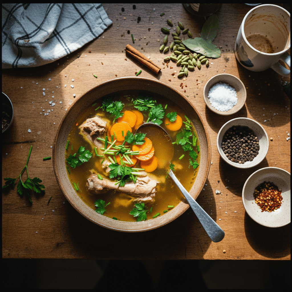 Homemade Chicken Broth