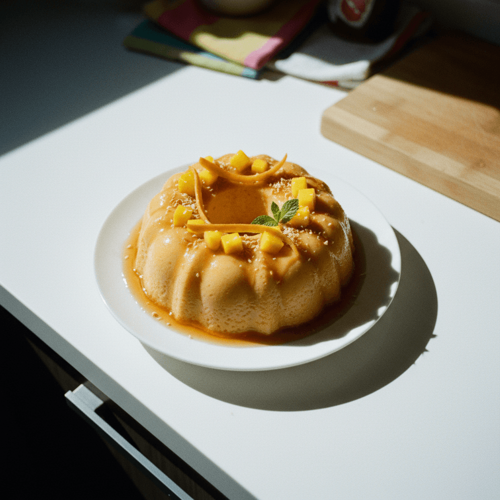Postre de Mango y Leche Evaporada