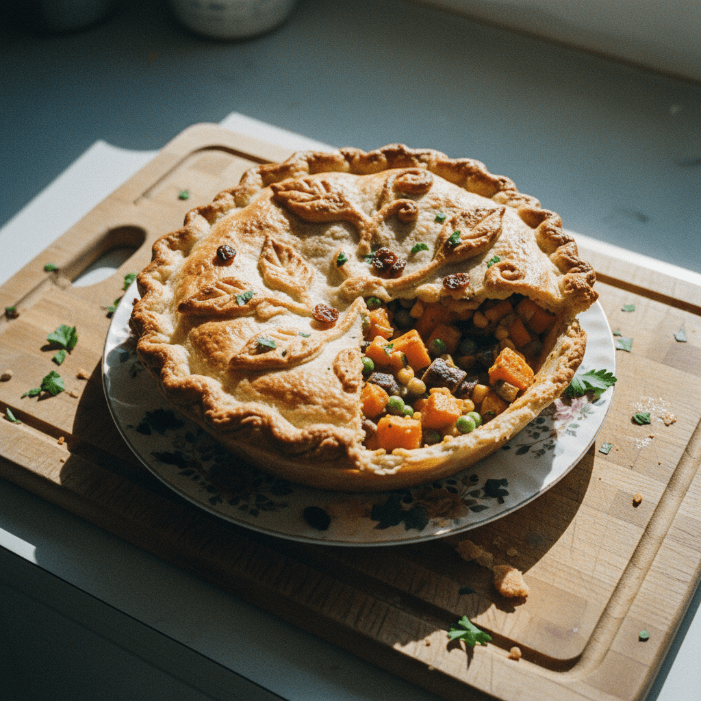 Sweet Potato Vegan Pot Pie