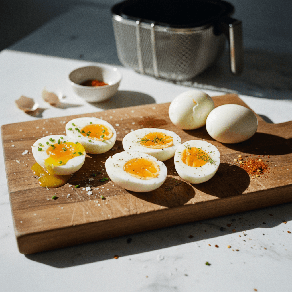 Air Fryer Boiled Eggs
