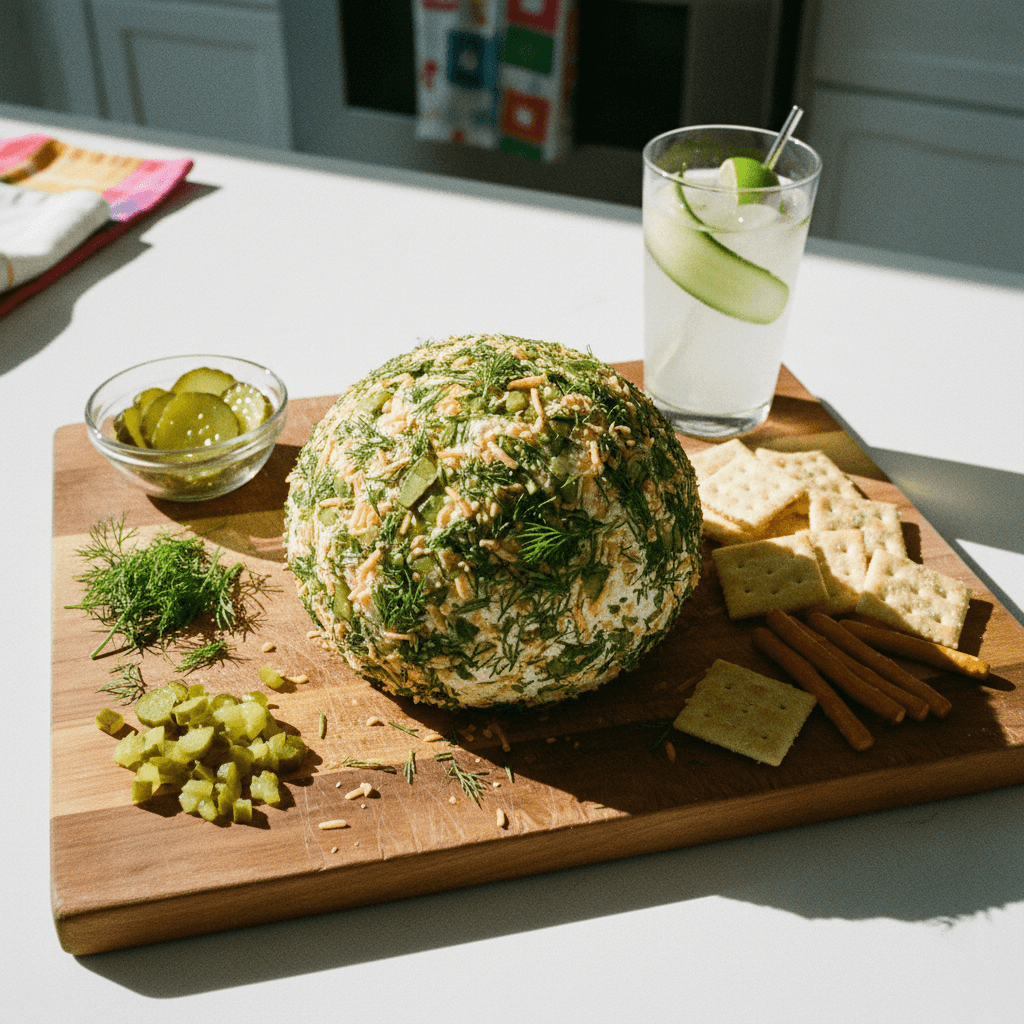 Dill Pickle Cheese Ball