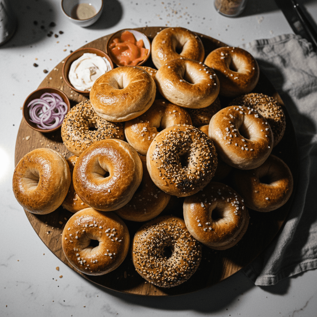 Homemade New York-Style Bagels