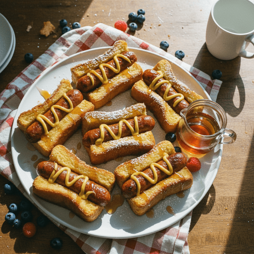French Toast Breakfast Dogs