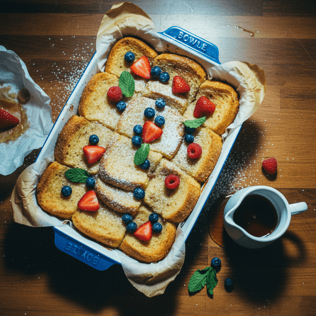 TJ's Brioche Baked French Toast