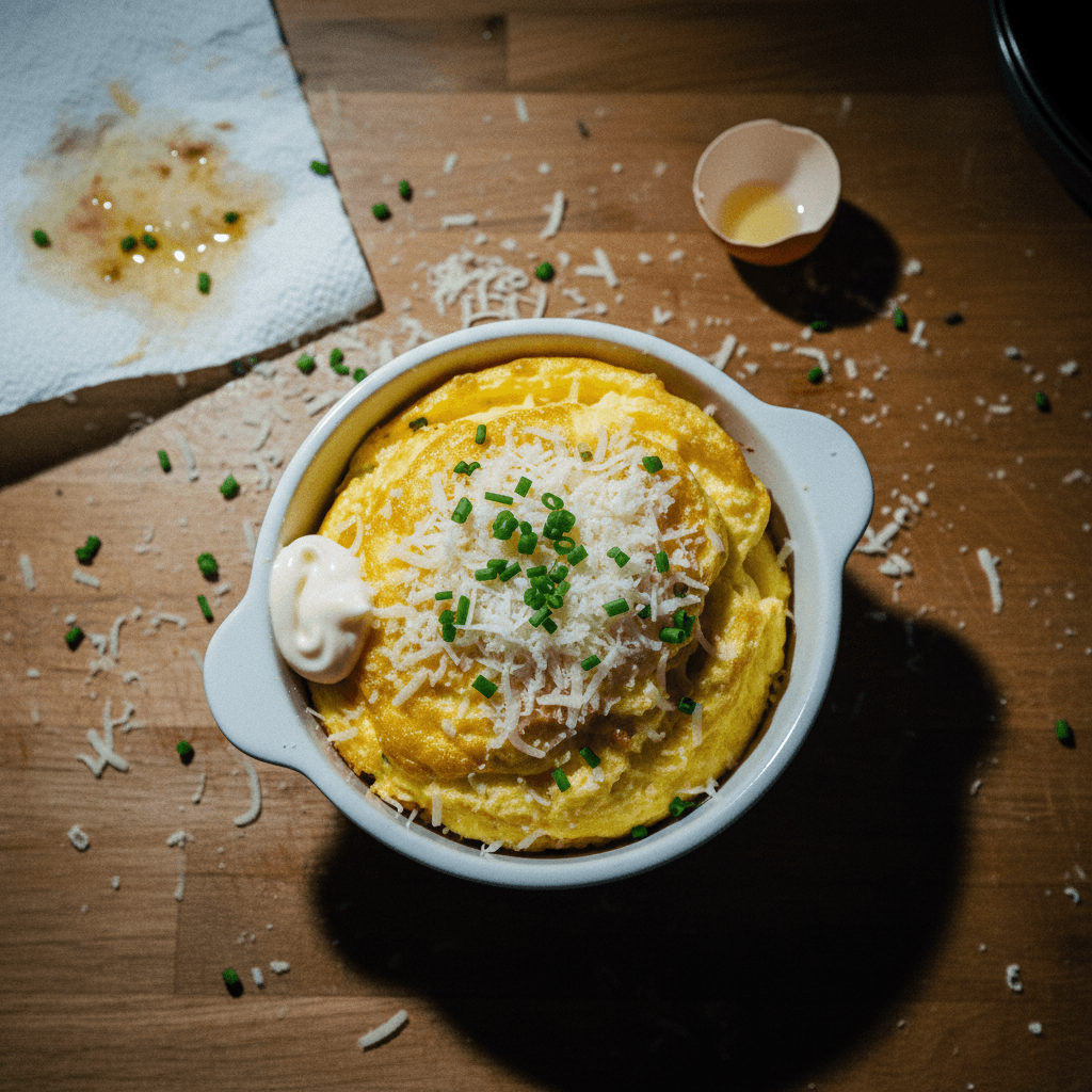 Michelin-Starred Chef's Microwave Omelet