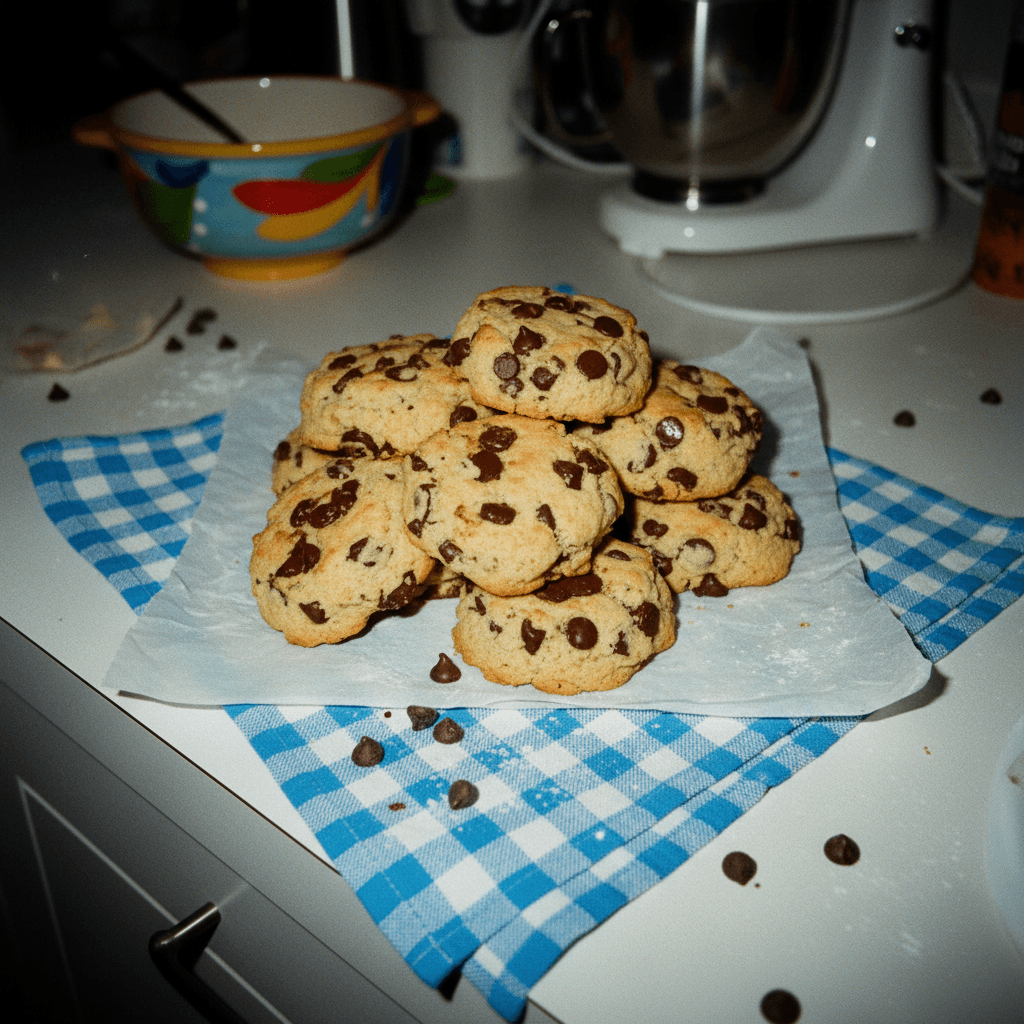 Easy Choc-Chip Condensed Milk Biscuits