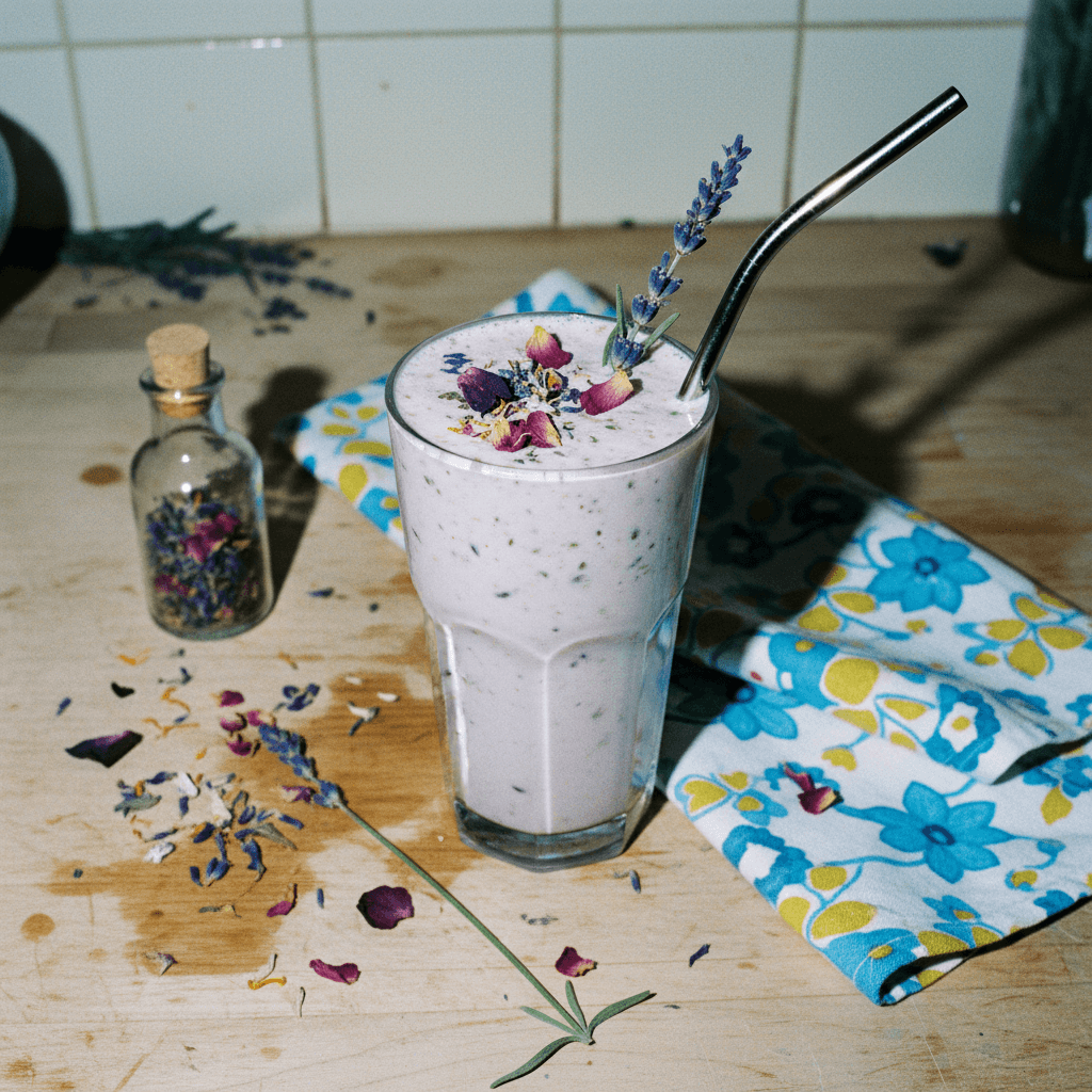 Drinkable Flower Protein Shake