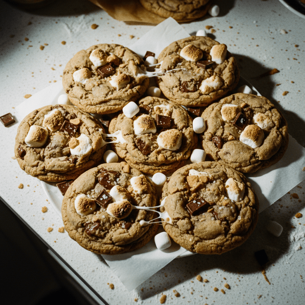 S'mores Chocolate Chip Cookies