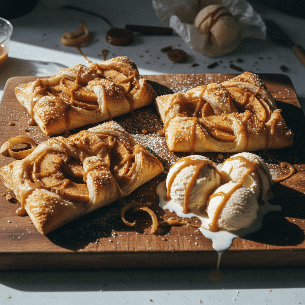 Easy Ribbon Apple Strudel