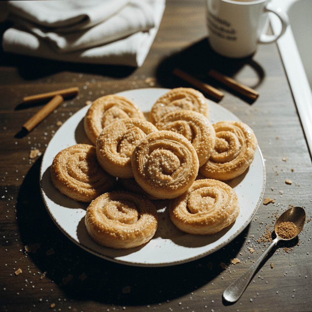 Easy Cinnamon Sugar Palmiers (Elephant Ears)