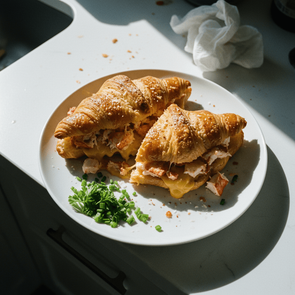 Lobster Croissant Grilled Cheese