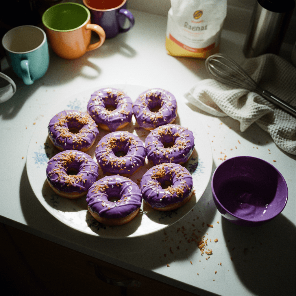 Ube Donuts