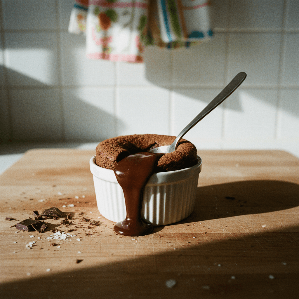 Eggless Choco Lava Cake