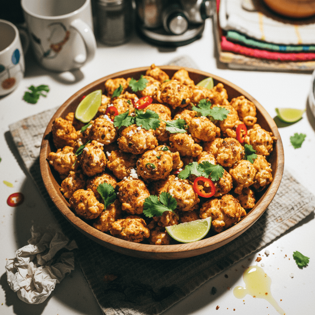 Chipotle Lime Chicken Popcorn