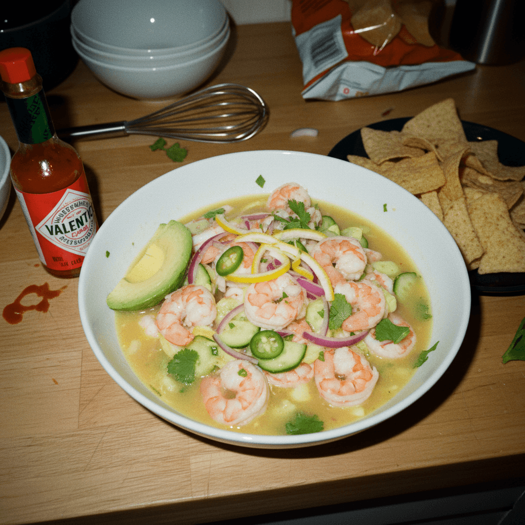 Yuzu Shrimp Ceviche