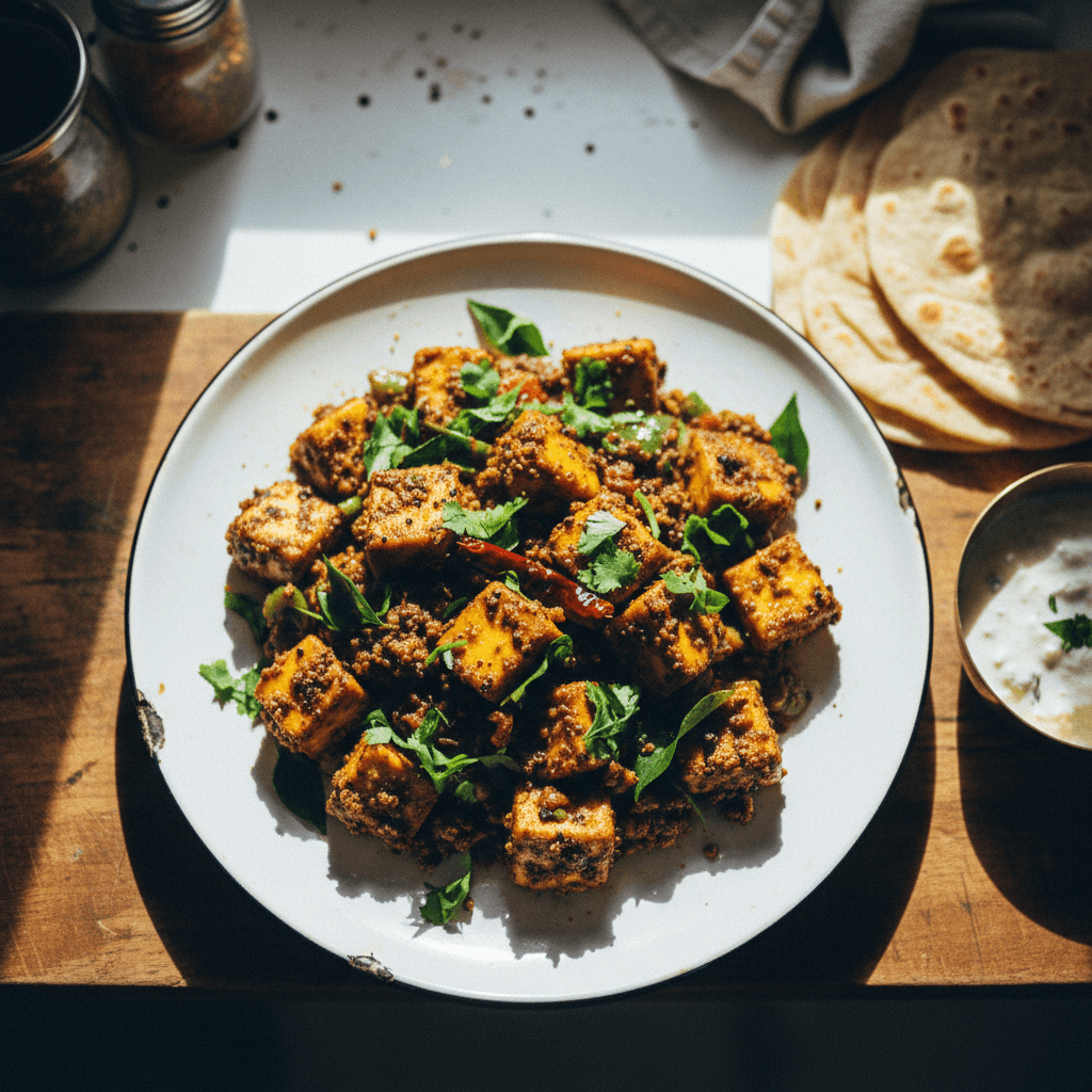 Paneer Pepper Fry