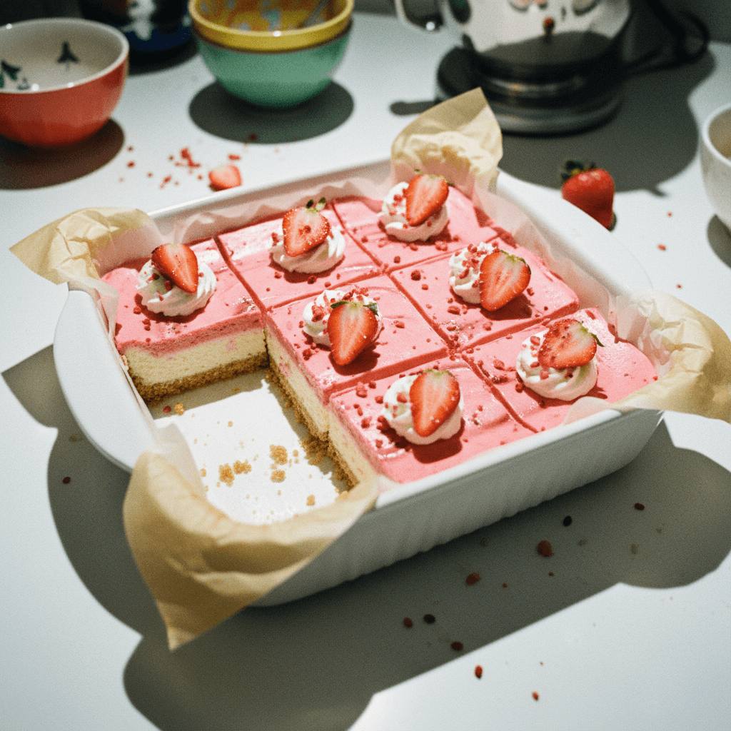 Strawberry Cheesecake Bars