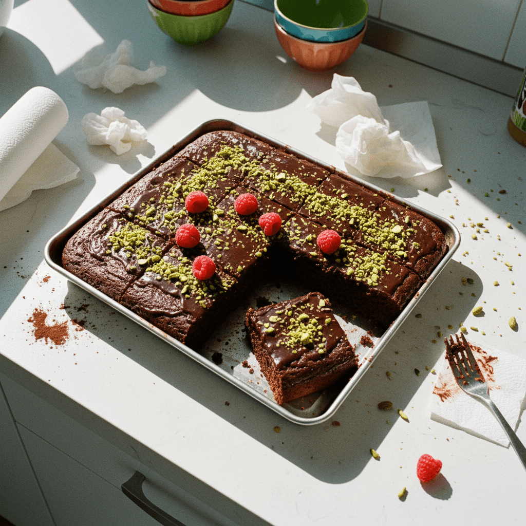 Islak Kek (Moist Chocolate Cake)