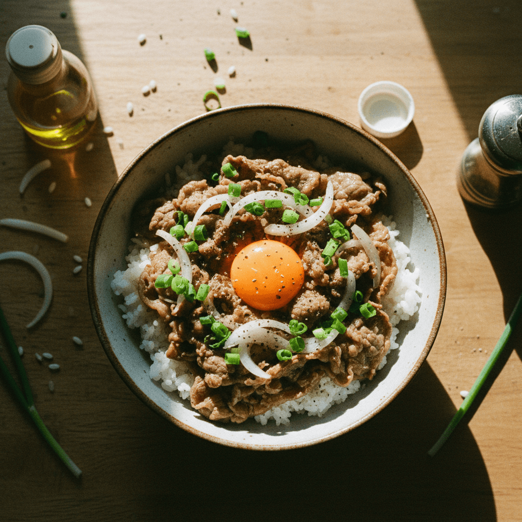 牛肉蓋飯